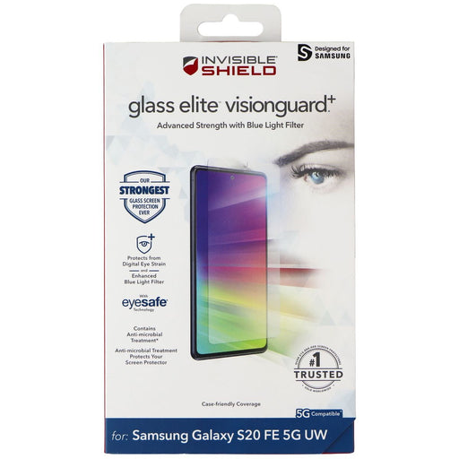 ZAGG (Glass Elite VisionGuard+) Protector for Galaxy S20 FE 5G UW - Clear - for just $19.95! 