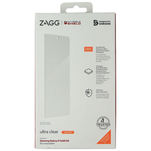 ZAGG InvisibleShield Ultra Clear Screen Protector for Samsung Galaxy Z Fold3 5G - Just $8.06! Shop now at Retro Gaming of Denver