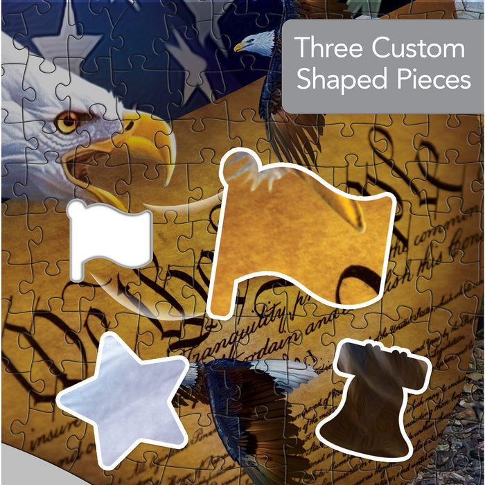 Shapes - Majestic Flight 1000 Piece Shaped Jigsaw Puzzle - for just $16.99! 