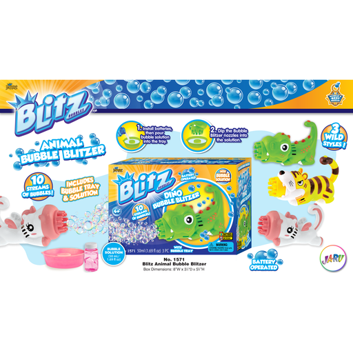 Blitz Bubble Blitzer Animal Assorted Styles - Just $8.99! Shop now at Retro Gaming of Denver