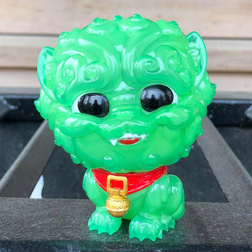 Shi-Shi the Tiny Guardian 4-inch Sofubi Vinyl Figure - Jade Edition - for just $55! 