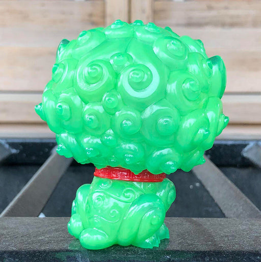 Shi-Shi the Tiny Guardian 4-inch Sofubi Vinyl Figure - Jade Edition - for just $55! 