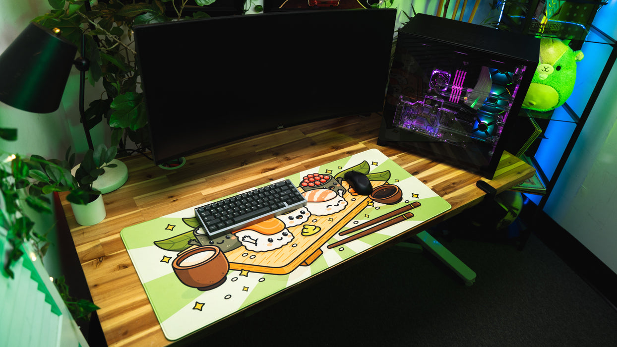 "Roll Call: Zen" — Kawaii Deskmat - for just $49.95! 