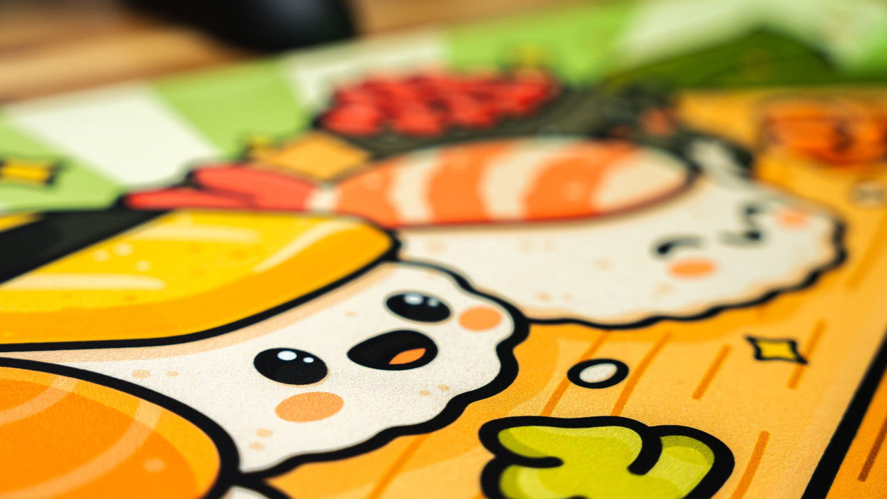 "Roll Call: Zen" — Kawaii Deskmat - for just $49.95! 