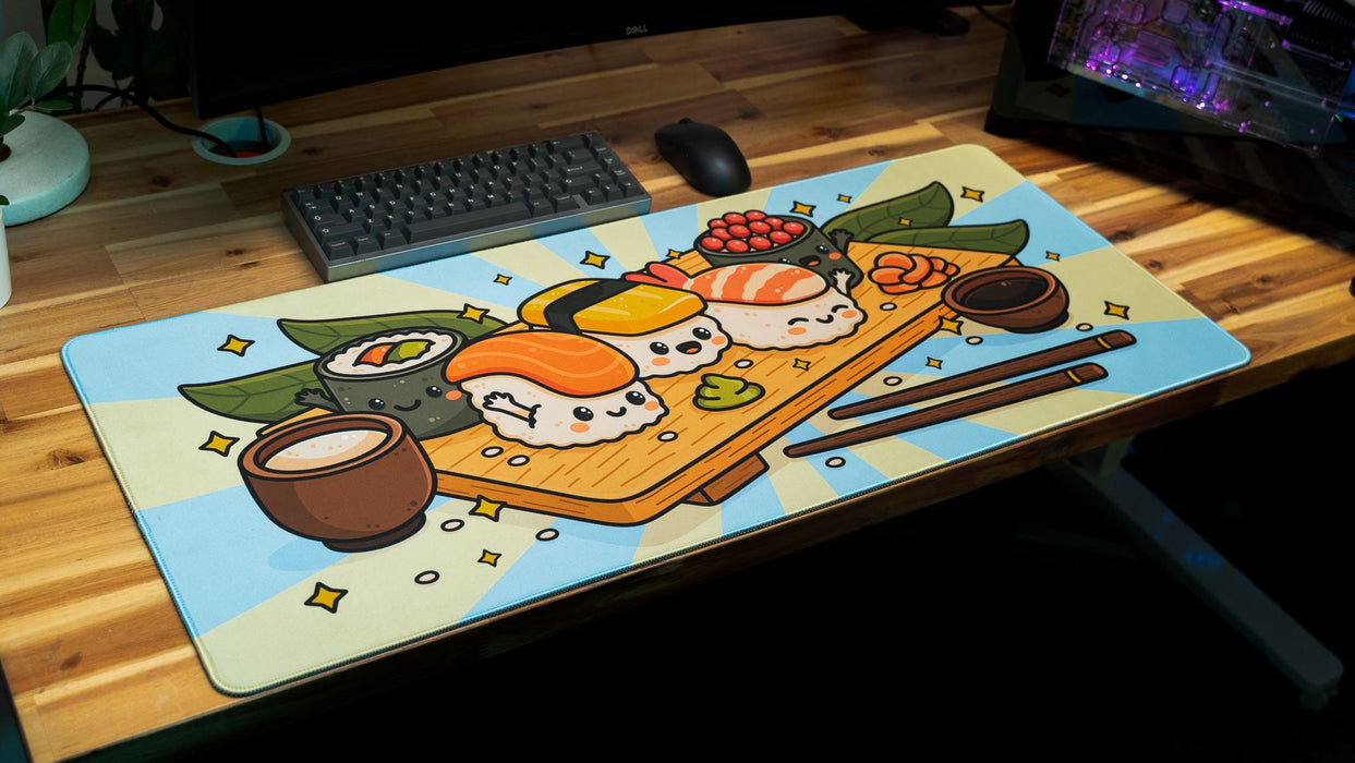 "Roll Call: Sky" — Kawaii Deskmat - for just $49.95! 