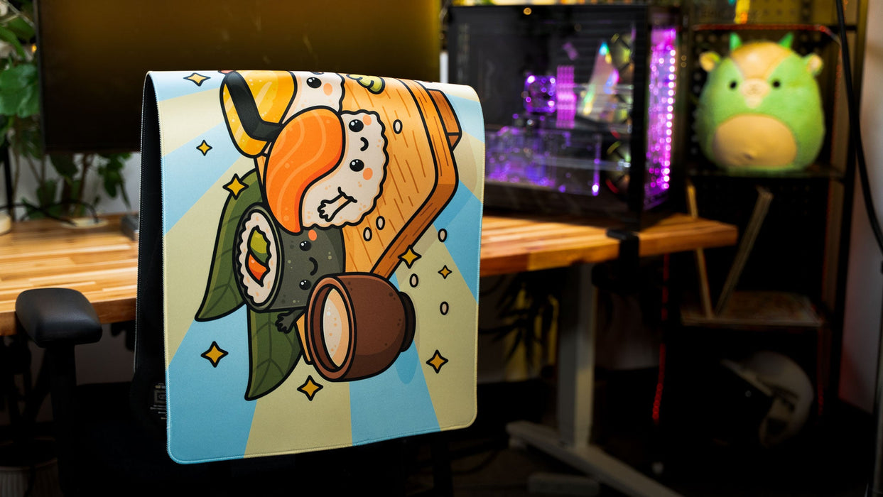 "Roll Call: Sky" — Kawaii Deskmat - for just $49.95! 