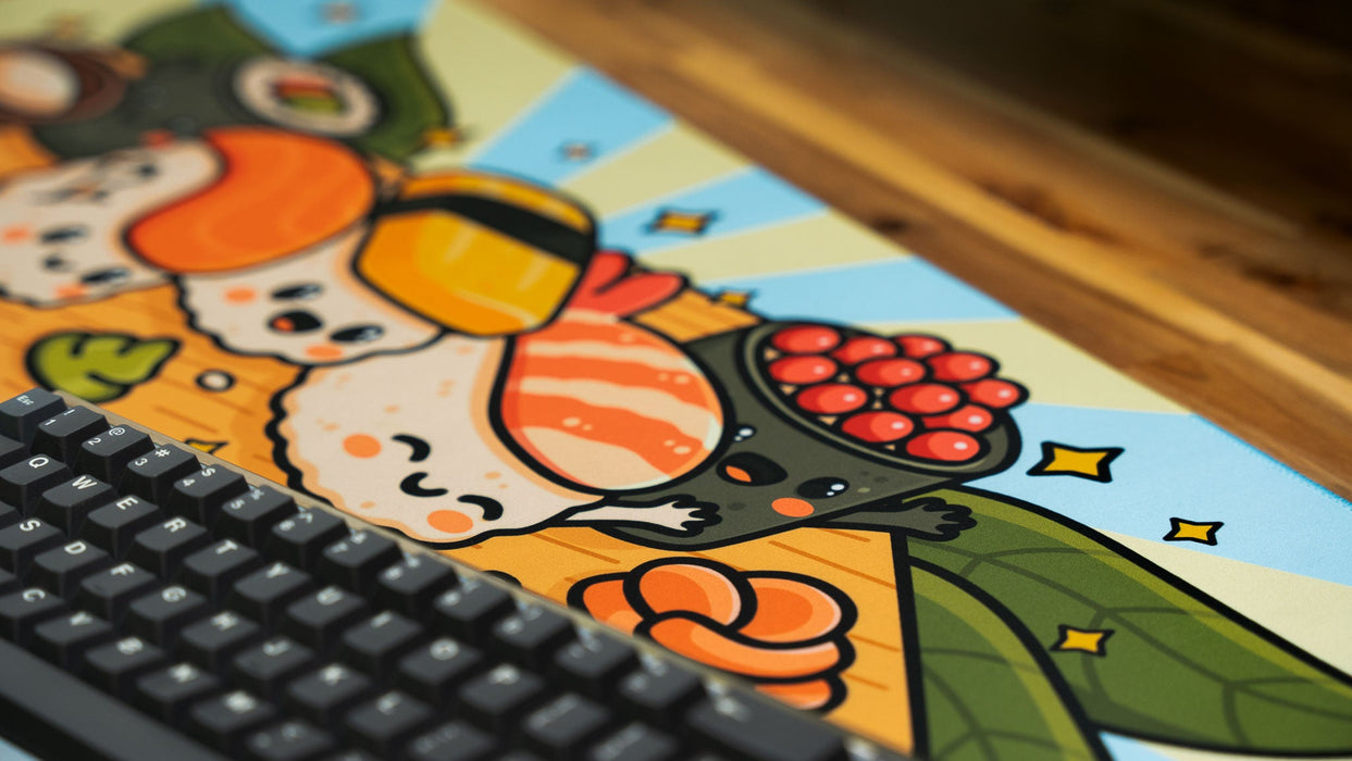 "Roll Call: Sky" — Kawaii Deskmat - for just $49.95! 