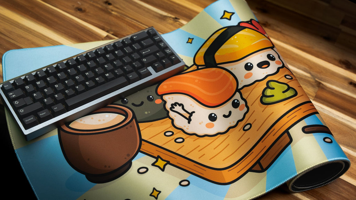 "Roll Call: Sky" — Kawaii Deskmat - for just $49.95! 