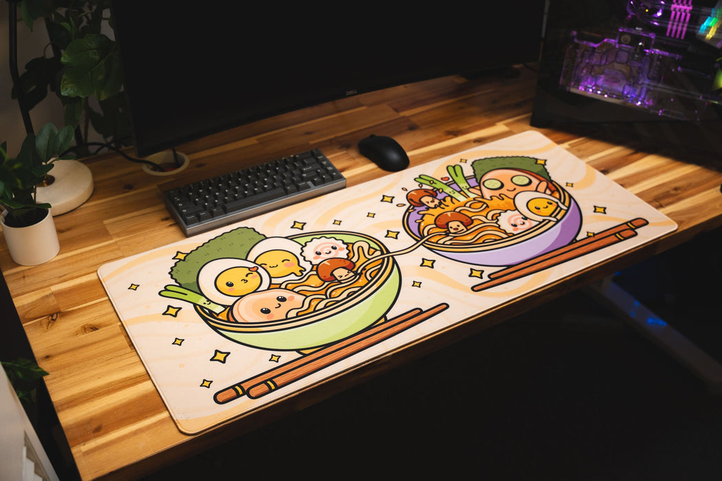 "Ramen & Friends" — Kawaii Deskmat - for just $49.95! 