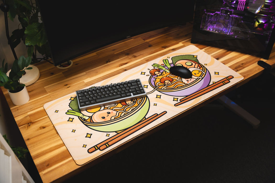 "Ramen & Friends" — Kawaii Deskmat - for just $49.95! 