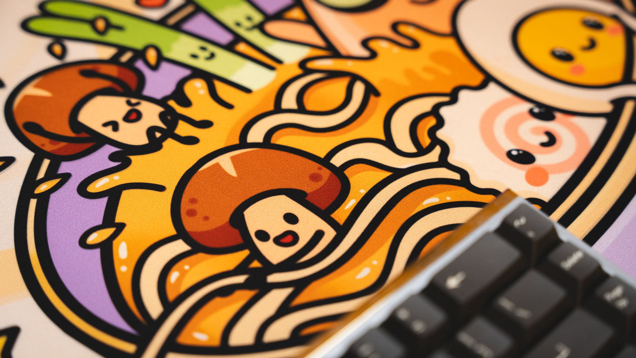 "Ramen & Friends" — Kawaii Deskmat - for just $49.95! 