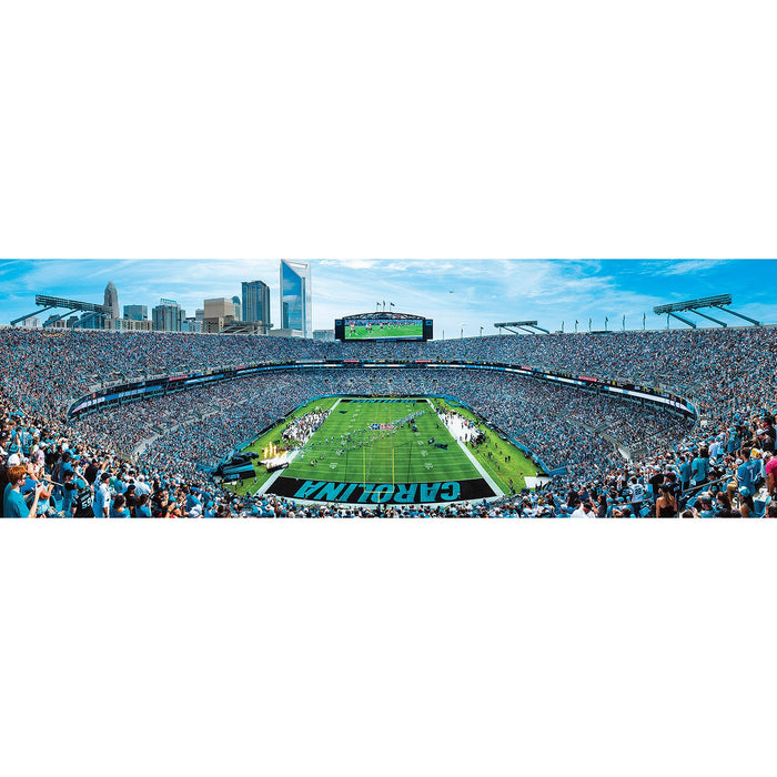 Carolina Panthers - 1000 Piece Panoramic Jigsaw Puzzle - Just $19.99! Shop now at Retro Gaming of Denver