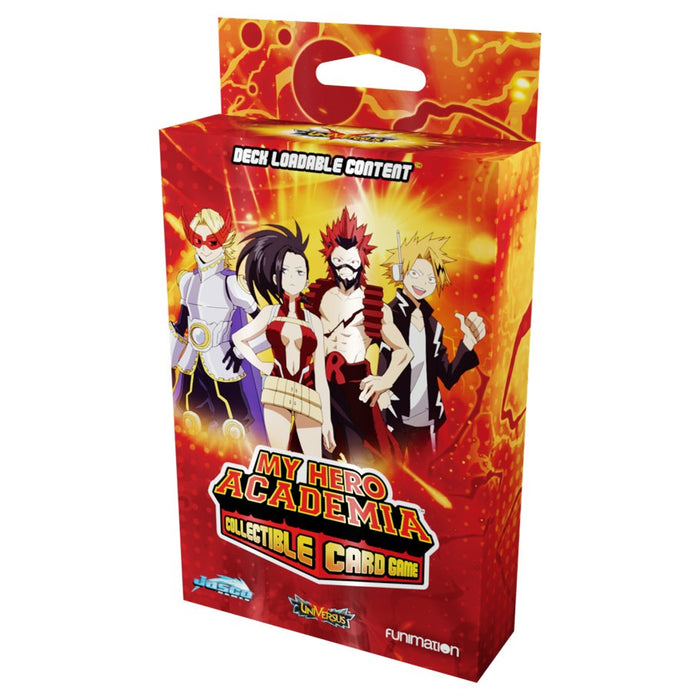 My Hero Academia CCG: Wave 2 - Crimson Rampage Deck-Loadable Content - for just $9.99! 