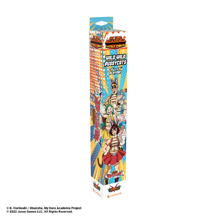 My Hero Academia CCG: Wild Wild Pussycats Playmat - for just $24.99! 