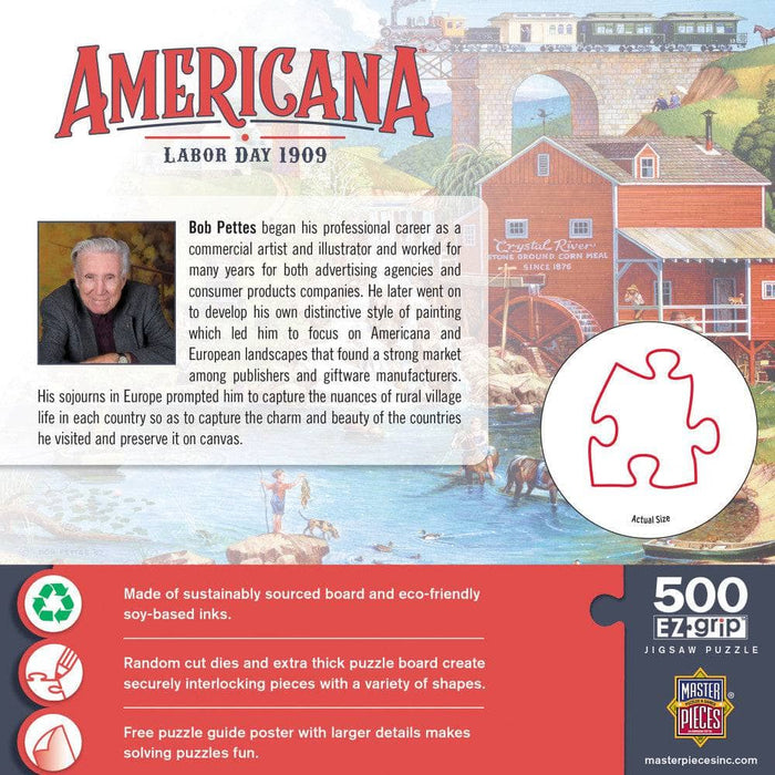 Americana - Labor Day 1909 500 Piece EZ Grip Jigsaw Puzzle - for just $14.99! 