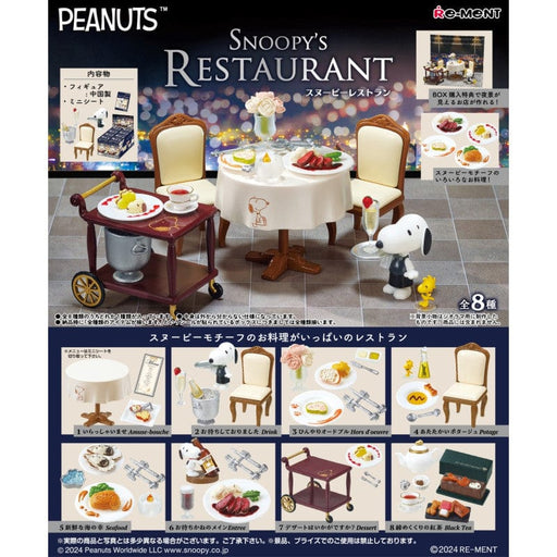 Snoopy's Restaurant Blind Box - Official Re-ment Peanuts Miniature Collection - for just $14.99! 