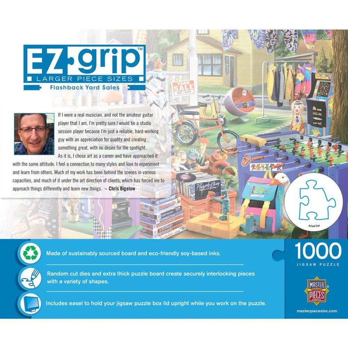 EZ Grip - Flashback Yard Sales 1000 Piece Jigsaw Puzzle - for just $19.99! 