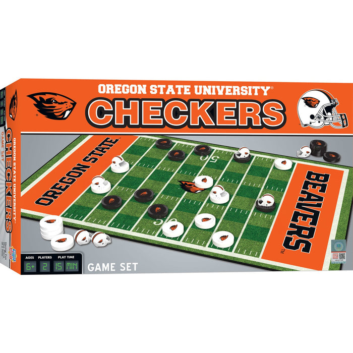 Oregon State Beavers Checkers Board Game - Just $19.99! Shop now at Retro Gaming of Denver