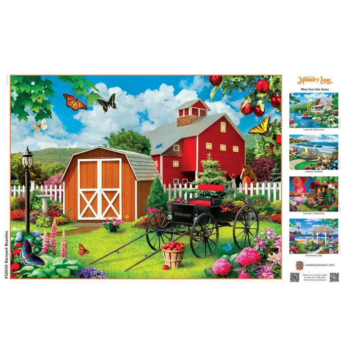 Memory Lane - Barnyard Beauties 300 Piece EZ Grip Jigsaw Puzzle - for just $14.99! 