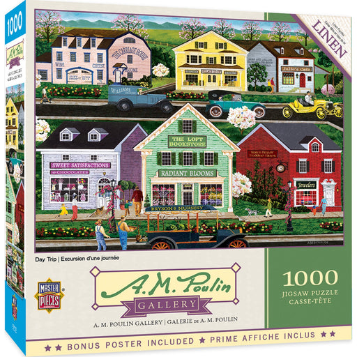 A.M. Poulin Gallery - Day Trip 1000 Piece Jigsaw Puzzle - Just $16.99! Shop now at Retro Gaming of Denver