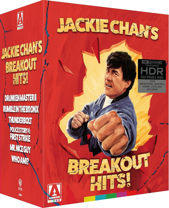Jackie Chan's Breakout Hits - Arrow Video Limited Edition (4K Ultra HD) - for just $149.99! 
