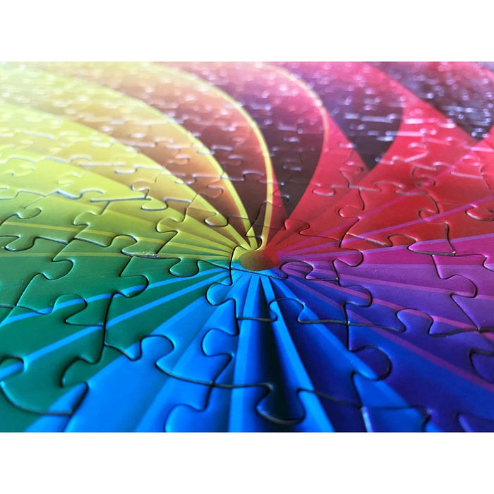 Rainbow Sauce - Twist & Swirl 500 Piece Jigsaw Puzzle - Just $9.99! Shop now at Retro Gaming of Denver