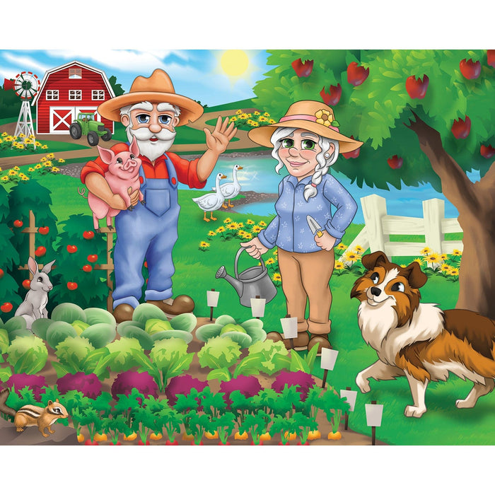 Old MacDonald's Farm 100 Piece Jigsaw Puzzles 4-Pack - for just $14.99! 