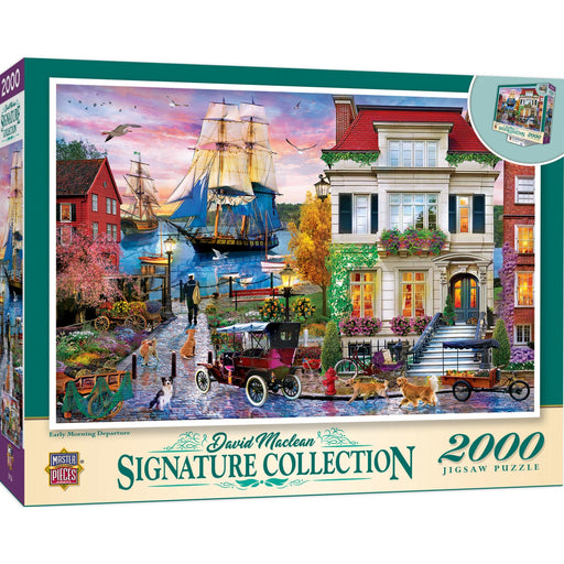 Signature Collection - Early Morning Departure 2000 Piece Jigsaw Puzzle - Just $24.99! Shop now at Retro Gaming of Denver