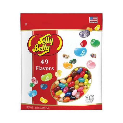 49 Assorted Jelly Bean Flavors 1.31 lb Pouch Bag - Just $17.95! Shop now at Retro Gaming of Denver