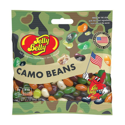 Camo Bean Jelly Beans 3.5 oz Bag - Premium Sweets & Treats - Just $3.95! Shop now at Retro Gaming of Denver