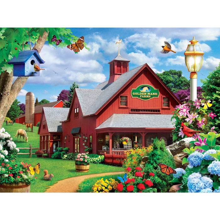 Memory Lane - Goldmane Farms 300 Piece EZ Grip Jigsaw Puzzle - for just $14.99! 