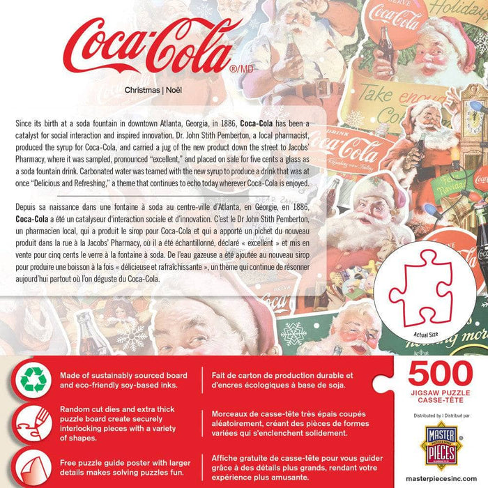 Coca-Cola Christmas - 500 Piece Jigsaw Puzzle - for just $14.99! 
