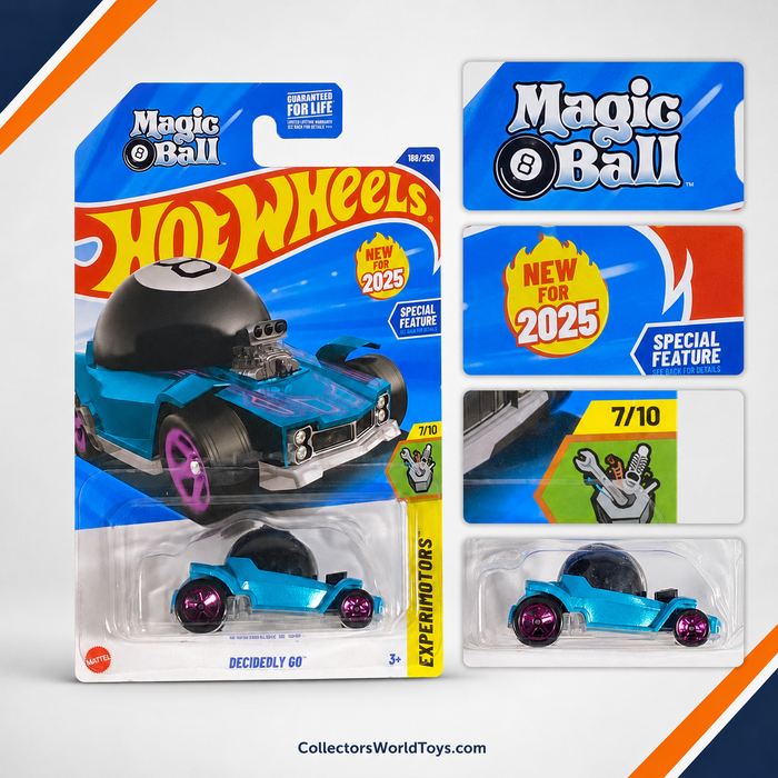 Hot Wheels Decidedly Go | Experimotors Series 7/10 - 188/250 - for just $2.49! 