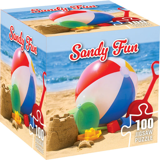 Sandy Fun 100 Piece Jigsaw Puzzle - Just $7.99! Shop now at Retro Gaming of Denver