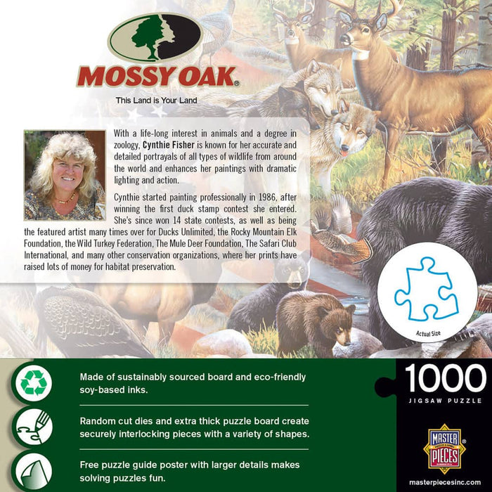 Mossy Oak - This Land is Your Land 1000 Piece Jigsaw Puzzle - for just $16.99! 