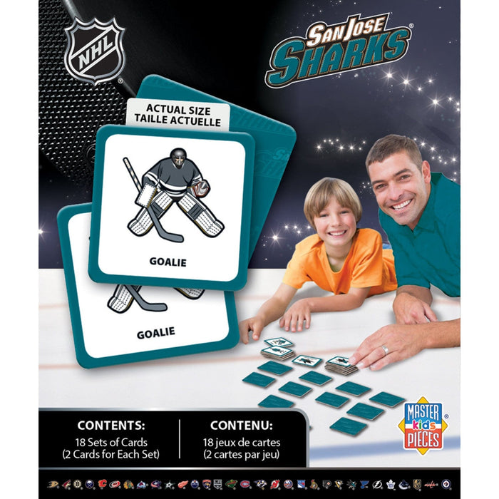 San Jose Sharks Matching Game - for just $9.99! 