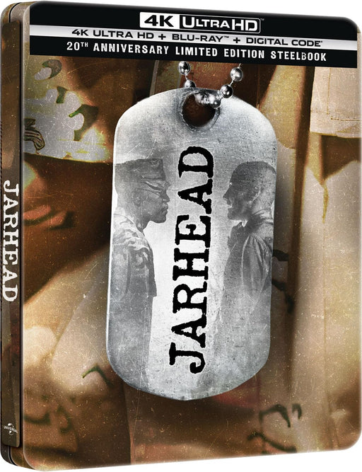 Jarhead - 20th Anniversary Limited Edition Steelbook (4K Ultra HD + Blu-ray + Digital) - for just $36.99! 