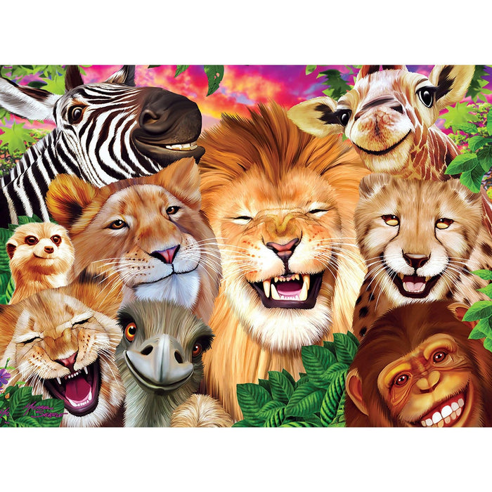 Selfies 100 Piece Jigsaw Puzzles 4-Pack - for just $14.99! 