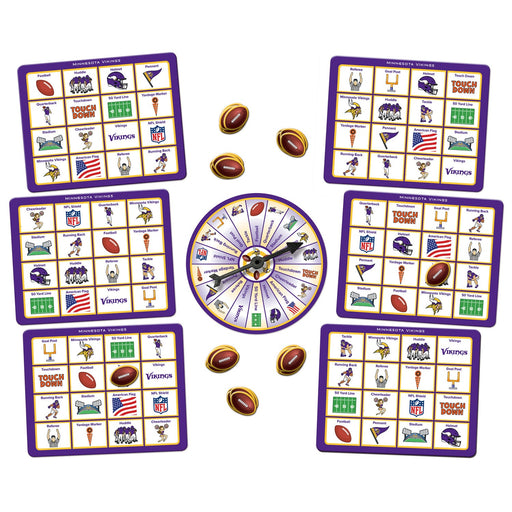 Minnesota Vikings Bingo Game - Just $9.99! Shop now at Retro Gaming of Denver