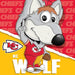 KC Wolf - Kansas City Chiefs Mascot 100 Piece Jigsaw Puzzle - Just $7.99! Shop now at Retro Gaming of Denver