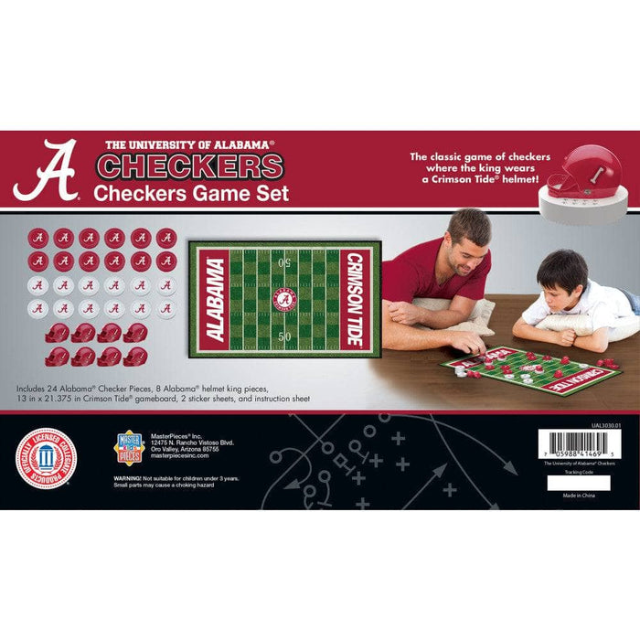 Alabama Crimson Tide Checkers Board Game - for just $19.99! 