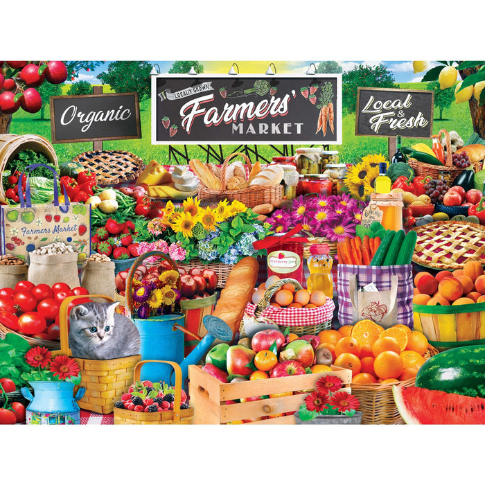 Trendz - Farmer's Market 300 Piece EZ Grip Jigsaw Puzzle - Just $14.99! Shop now at Retro Gaming of Denver