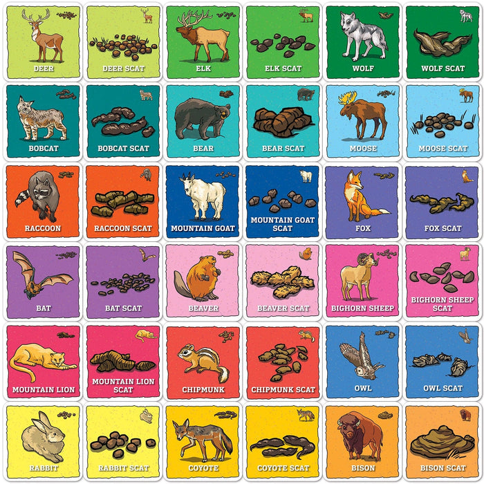 Jr. Ranger - Animal Poop Matching Game - for just $9.99! 