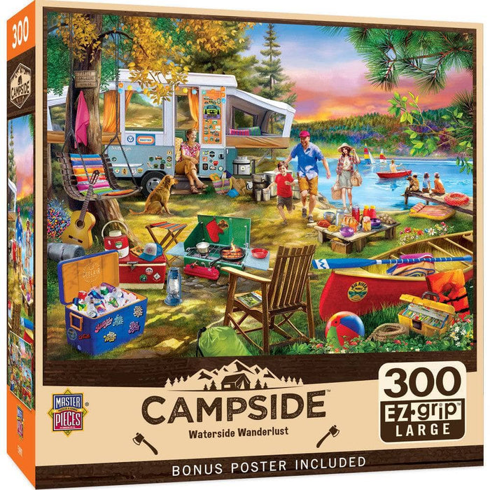 Campside - Waterslide Wanderlust 300 Piece EZ Grip Jigsaw Puzzle - for just $14.99! 