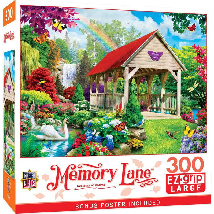 Memory Lane - Welcome to Heaven 300 Piece EZ Grip Jigsaw Puzzle - for just $14.99! 