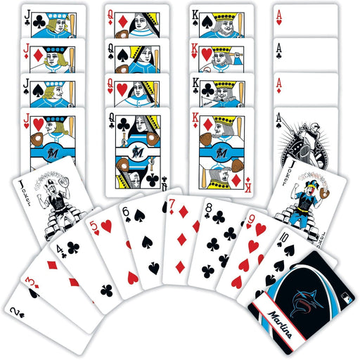 Miami Marlins Playing Cards - 54 Card Deck - for just $4.99! 