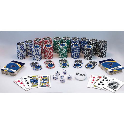 St. Louis Blues 300 Piece Poker Set - Just $124.99! Shop now at Retro Gaming of Denver