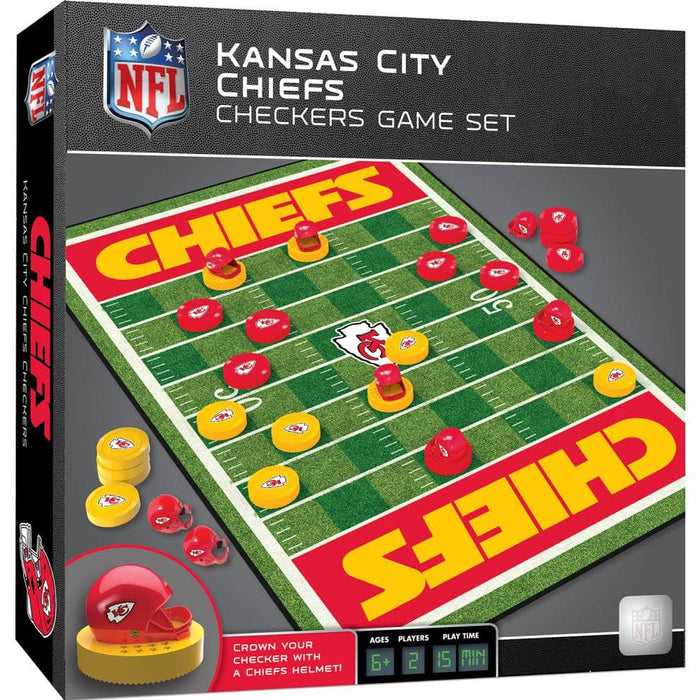 Kansas City Chiefs Checkers Board Game - for just $19.99! 