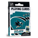 San Jose Sharks Playing Cards - 54 Card Deck - for just $7.99! 