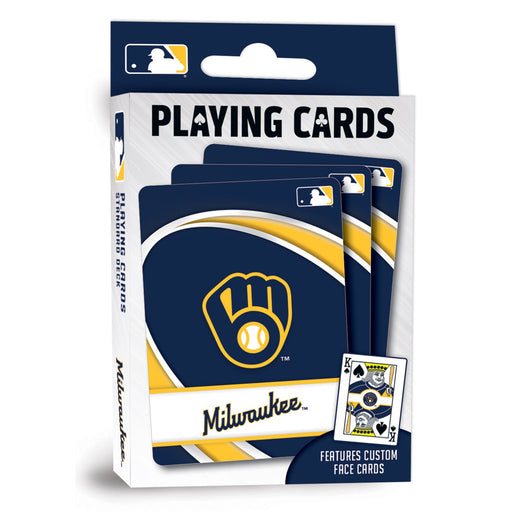 Milwaukee Brewers Playing Cards - 54 Card Deck - Just $6.99! Shop now at Retro Gaming of Denver